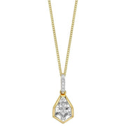 elements-gold-shield-cut-topaz-9ct-gold-pendant---goldsilver-35461294