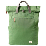 roka-finchley-a-large-recycled-canvas-backpack---artichoke-green-35910445