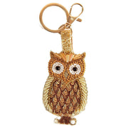 powder-golden-owl-beaded-keyring---gold-34477461