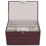 stackers-classic-jewellery-box-set-of-3---burgundy-35901403
