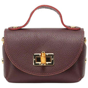 Elie Beaumont Mini Bambou Bag - Burgundy