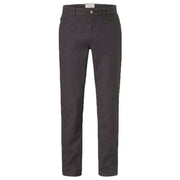 Redpoint Milton 5-Pocket Wool-Look Formal Modern Fit Jeans - Grey