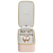 Stackers Travel Jewellery and Watch Box - Blush/Gold