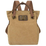 ZEDE Pont Des Arts Small Backpack - Beige Khaki