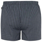 hanro-fancy-woven-casual-check-cotton-boxer-shorts---navy-35928537