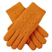 dents-cable-knit-gloves---pumpkin-orange-34477668