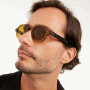 barner-charles-glossy-sunglasses---olive-greenbrown-35935322