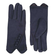 dents-buttoned-faux-suede-gloves---navy-34477533