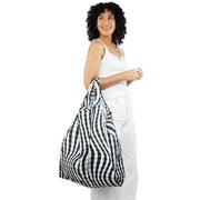 kind-bag-london-xl-reusable-bag---distorted-gingham-black-34385201