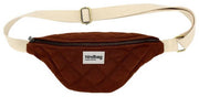 Hindbag Olivia Quilted Bum Bag - Chocolate Brown