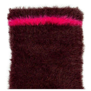 dents-feather-yarn-knitted-gloves---burgundypink-34477794