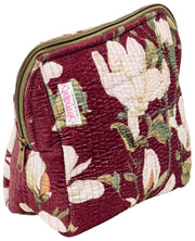 Elie Beaumont Serendipity Velvet Vanity Bag - Burgundy Magnolia