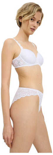 Triumph Amourette High Leg Tai Knickers - White