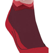 Falke TK2 Explore Crest Socks - Merlot Red