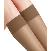 Falke Pure Matt 20 Denier Knee High Stockings - Sun Beige