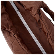 Roka Oxford Medium Taslon Shoulder Bag - Chocolate Brown