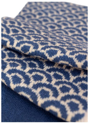 Powder Agatha Cosy Scarf - Denim Mix Blue