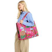 elie-beaumont-serendipity-cotton-quilted-tote-bag---tropical-fuchsia-pink-34301039