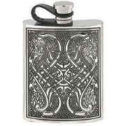 english-pewter-company-6oz-celtic-knot-flexi-cap-flask---silver-34310794