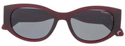 Superdry Shallow 90s Inspired Almond Eye Sunglasses - Red