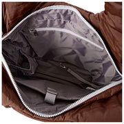 Roka Oxford Medium Taslon Shoulder Bag - Chocolate Brown