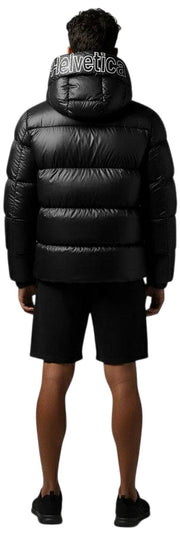Helvetica Mountain Pioneers Summit Hooded Down Jacket - Black