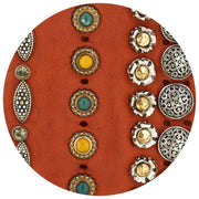 Campomaggi Forte Dei Marmi Rhinestone Purse - Brick Orange