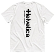 Helvetica Mountain Pioneers Faro 2 T-Shirt - White