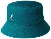 Kangol Washed Bucket Hat - Teal Blue