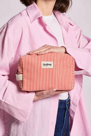 Hindbag Leon Toiletry Bag - Red Stripes