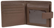 Dents Aire Passcase Wallet - Chocolate Brown