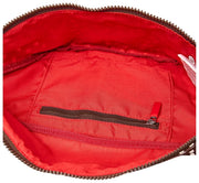 Roka Mill Hill Cotton Canvas Bum Bag - Brown Dot