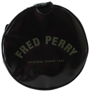 Fred Perry Classic Barrel Bag - Laurel Wreath Green/Black