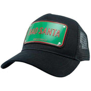 john-hatter-bad-santa-aluminium-trucker-cap---blackgreenred-33625122