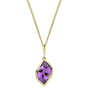 elements-gold-flame-cut-amethyst-9ct-gold-pendant---goldpurple-35461223
