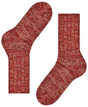 Falke Brooklyn Boot Socks - Rioja Red