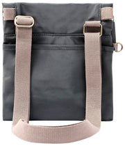 Roka Stratford Small Recycled Nylon Crossbody Bag - Beluga Grey