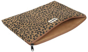Hindbag Ava Small 13inch Laptop Case - Leopard Cinnamon Brown