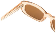 MessyWeekend Leon Blue Light Sun Reading Glasses - Brown/Peach Beige