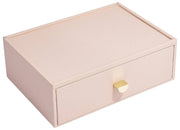 Stackers Classic Drawer Makeup Organiser - Blush/Gold