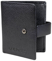 Dents Aire Bifold Card Holder Wallet - Black