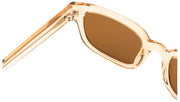 MessyWeekend Bruce Blue Light Sun Reading Glasses - Brown/Peach Beige