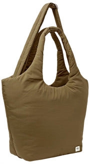 Roka Oxford Medium Taslon Shoulder Bag - Moss Brown