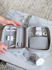 Stackers Medium Cable Tidy - Pebble Grey