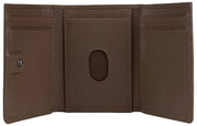 Dents Aire Trifold Card Holder Wallet - Chocolate Brown