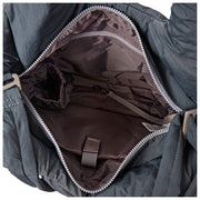 Roka Oxford Medium Taslon Shoulder Bag - Raven Grey