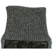 dents-harrogate-knitted-cuff-leather-gloves---black-34491045