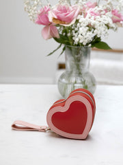 Stackers Heart Travel Jewellery Box - Red