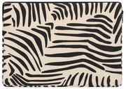 Hindbag Ava Medium 15inch Laptop Case - Ecru Zebra