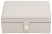 Stackers Luxury Photo Jewellery Box - Oatmeal Cream